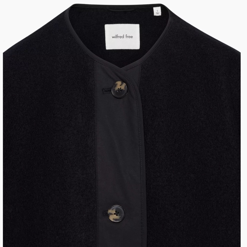 Aritzia Wilfred Free Black Jacket